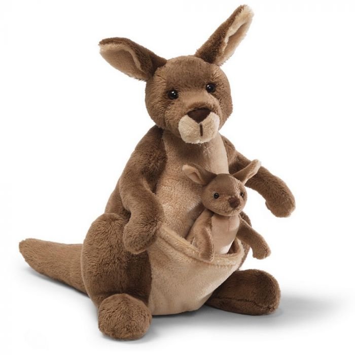 Gund - Jirra the Kangaroo with removable Joey