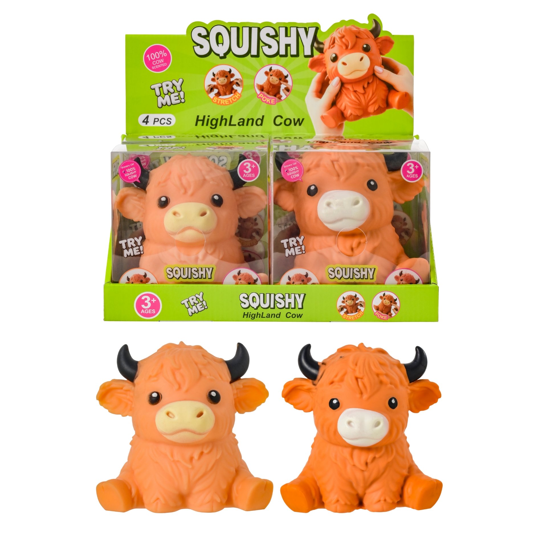 Arriving Soon - Squishy Jumbo Highland Cow