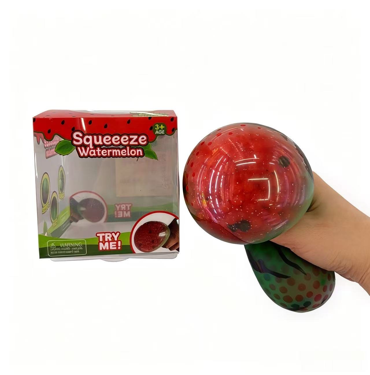 Arriving Soon - Squishy Large 10cm Bead Filled Watermelon