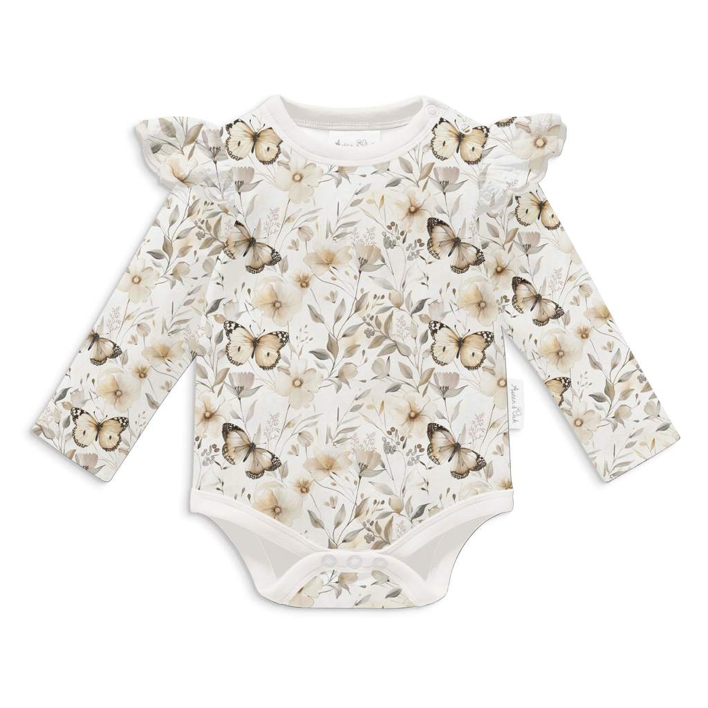 Aster & Oak - Butterfly Fields Flutter Onesie