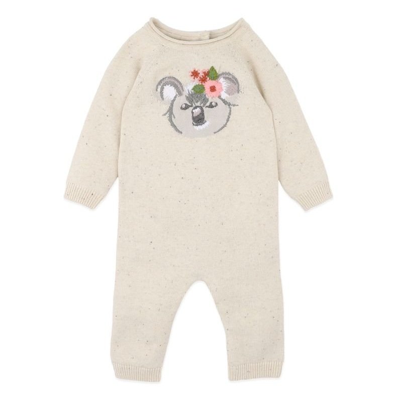 Bebe - Charlie Organic Knit Romper