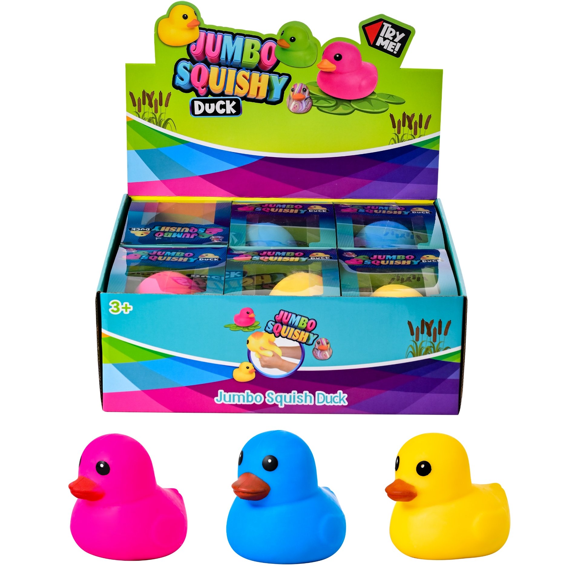 Arriving Soon - Squishy Jumbo Sitting Duck assorted