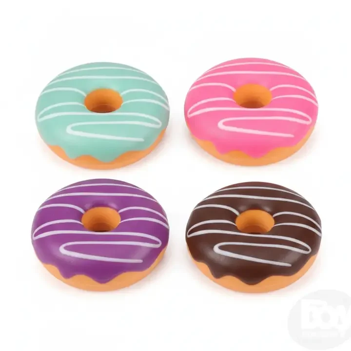 Arriving Soon - 3-Inch Donut Squishy Toy - Sensory Fidget & Stress Ball
