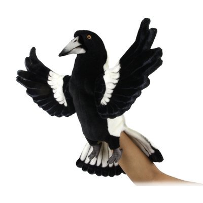 Hansa - Magpie Hand Puppet