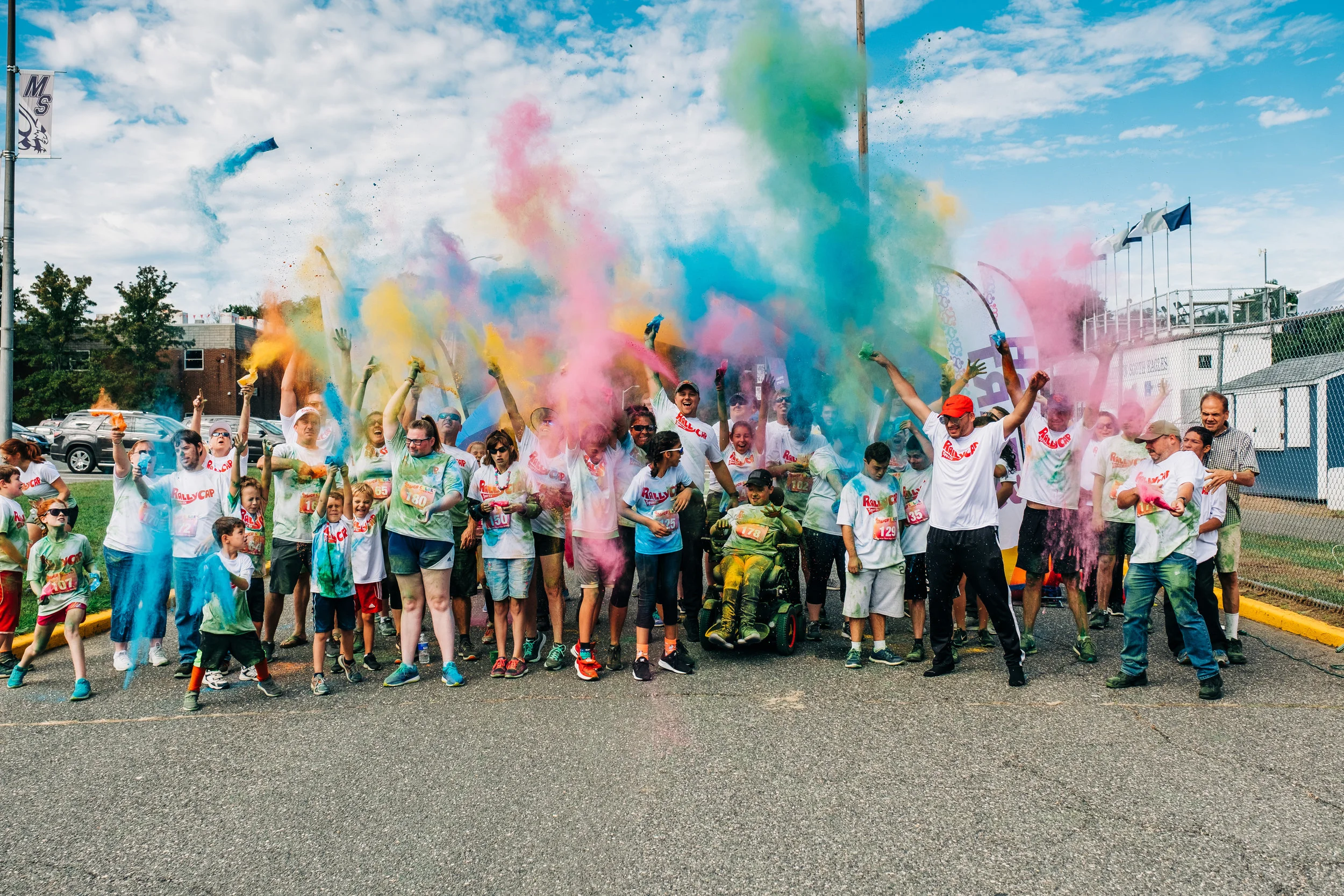 RallyCap Sports Color Fun Run &amp; Walk 