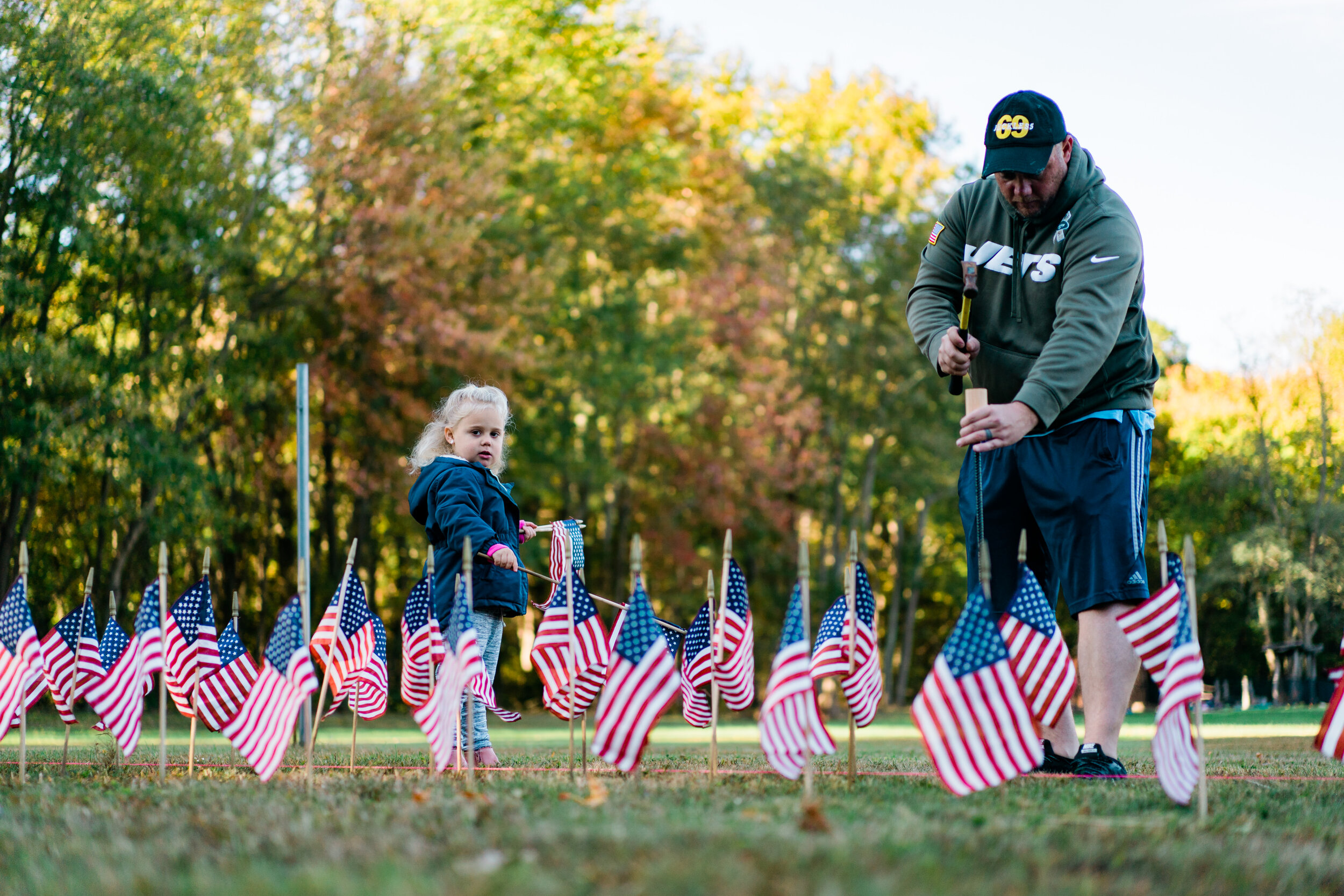 2019 Field of Flags Installation 