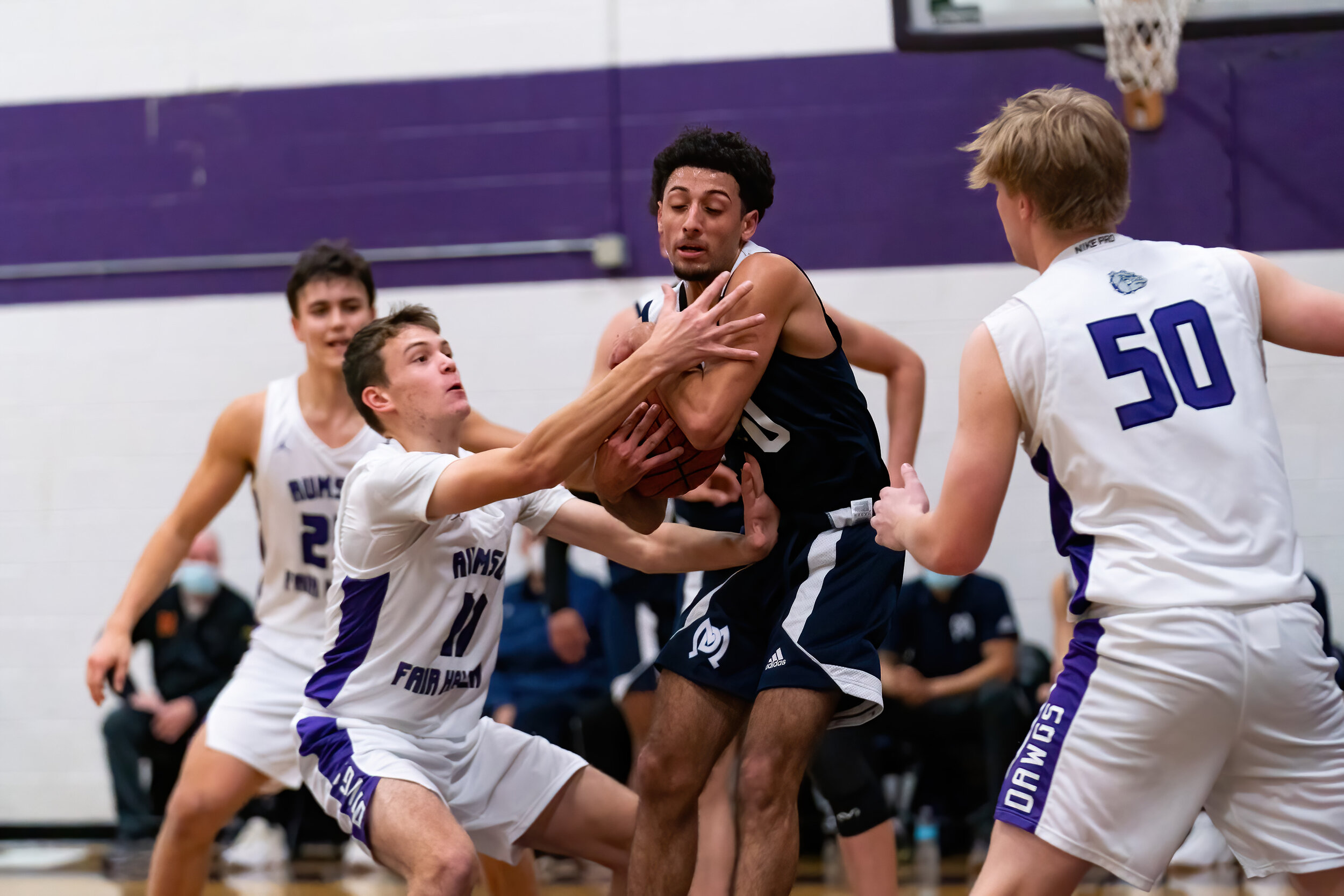 RFH v Mater Dei Prep Basketball Playoff Game