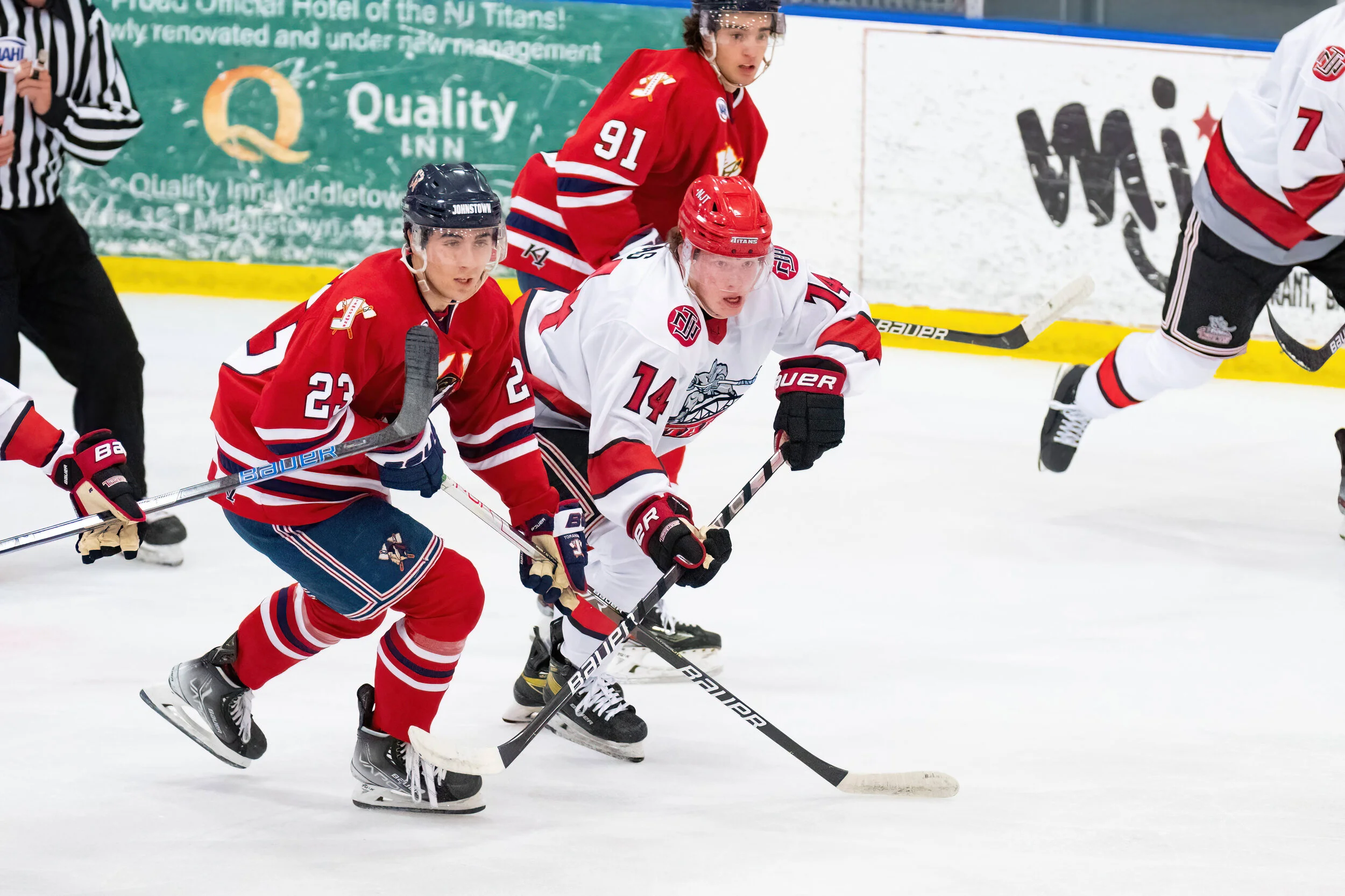 NAHL Titans vs Johnstown Tomahawks - 10/8