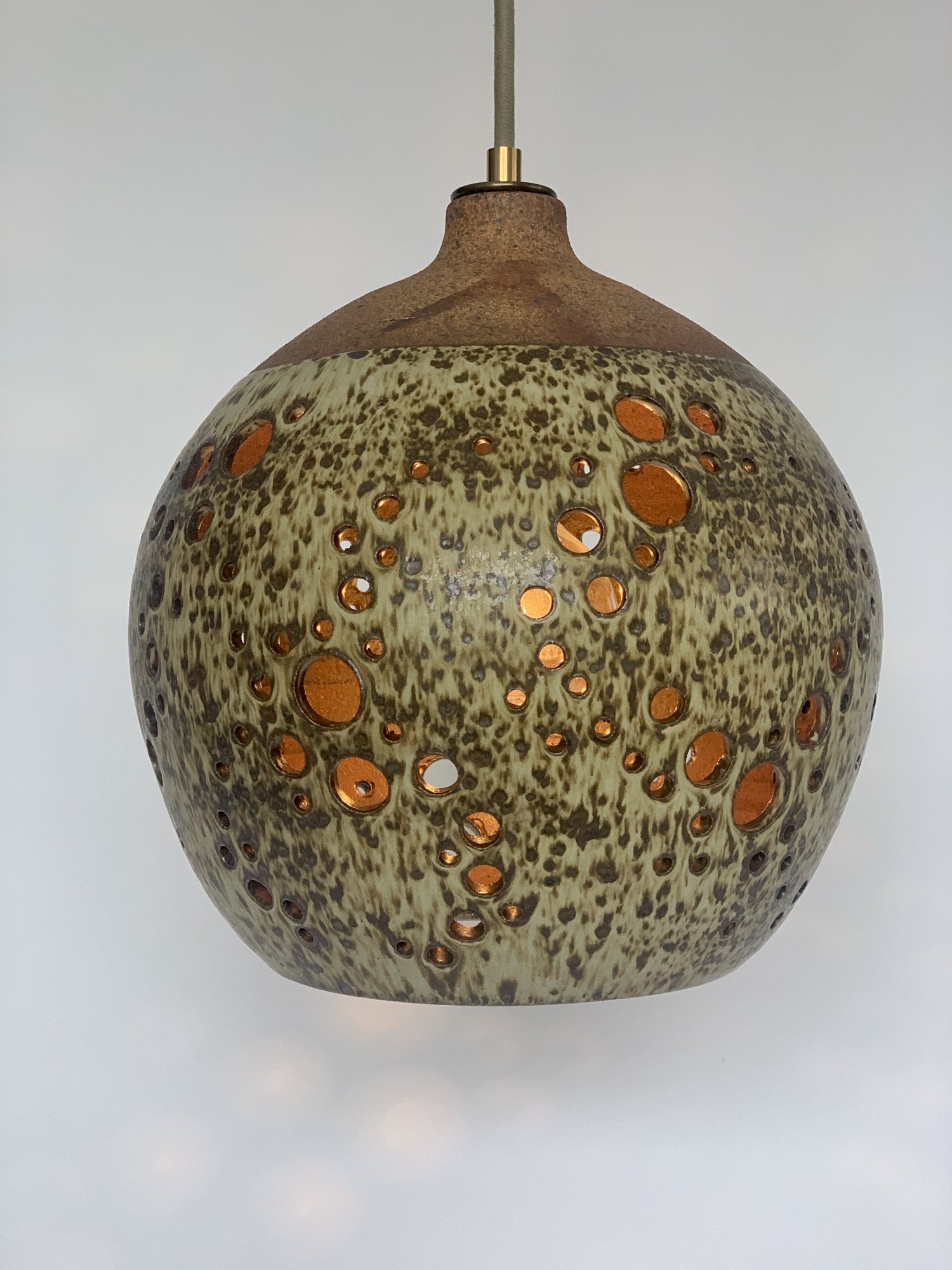 Pendant Lamp (Medium) 0926 — HEATHER LEVINE CERAMICS
