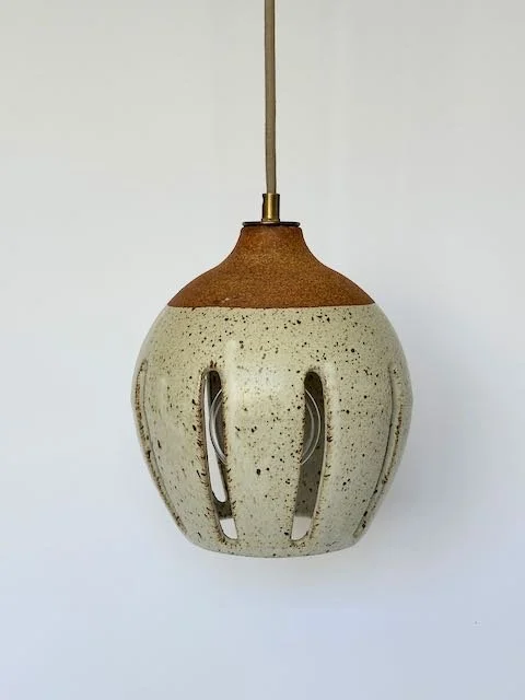 Pendant Lamp (Small) 1005 — HEATHER LEVINE CERAMICS