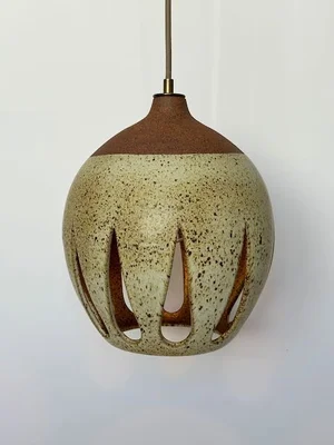 Pendant Lamp (Large) 0161 — HEATHER LEVINE CERAMICS