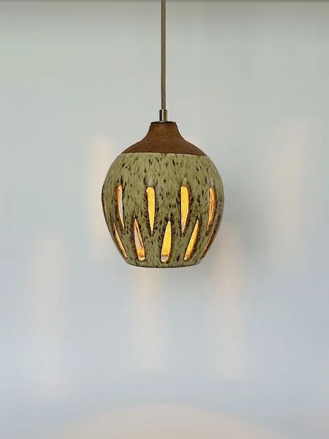 Pendant Lamp (Small) 4060 — HEATHER LEVINE CERAMICS