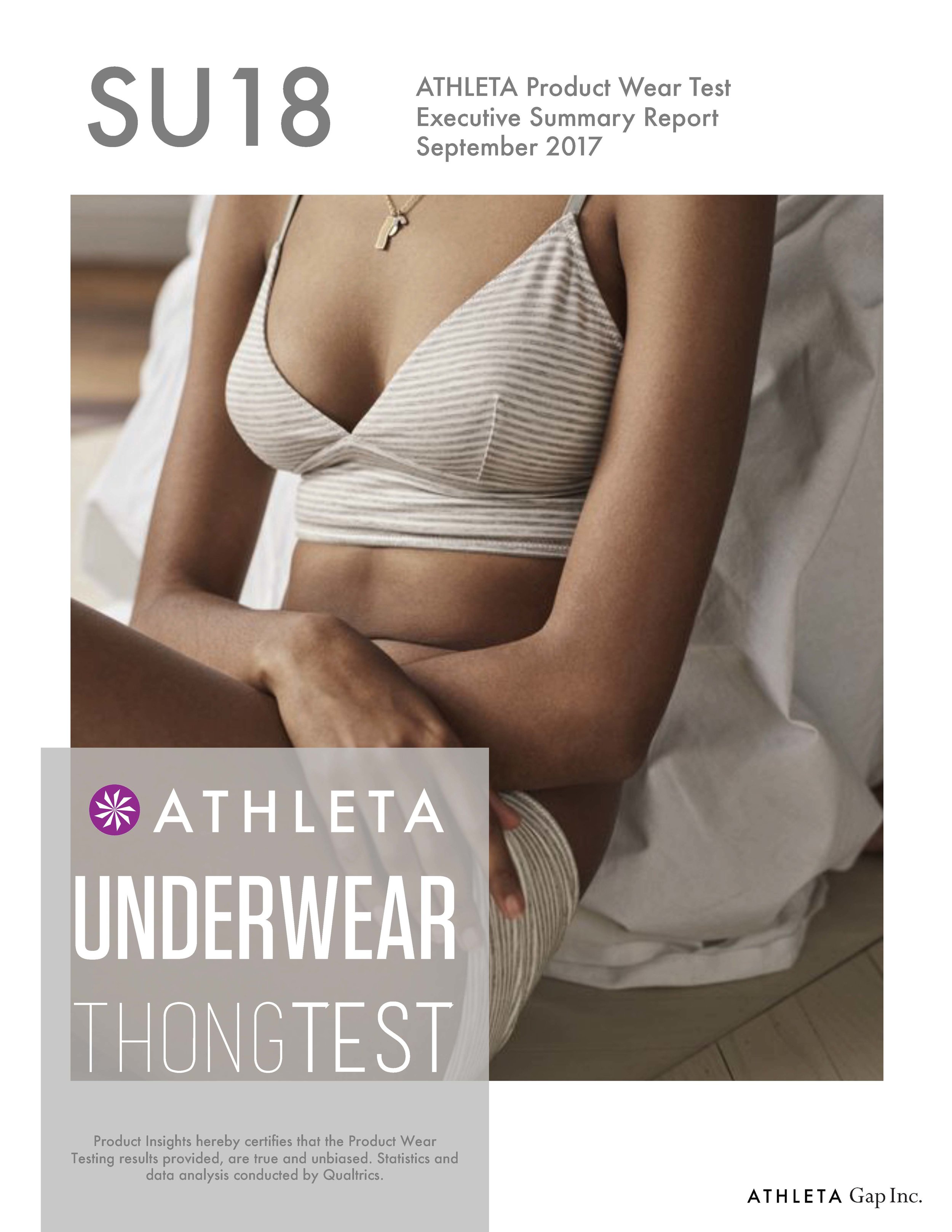 Summary Report, Athleta