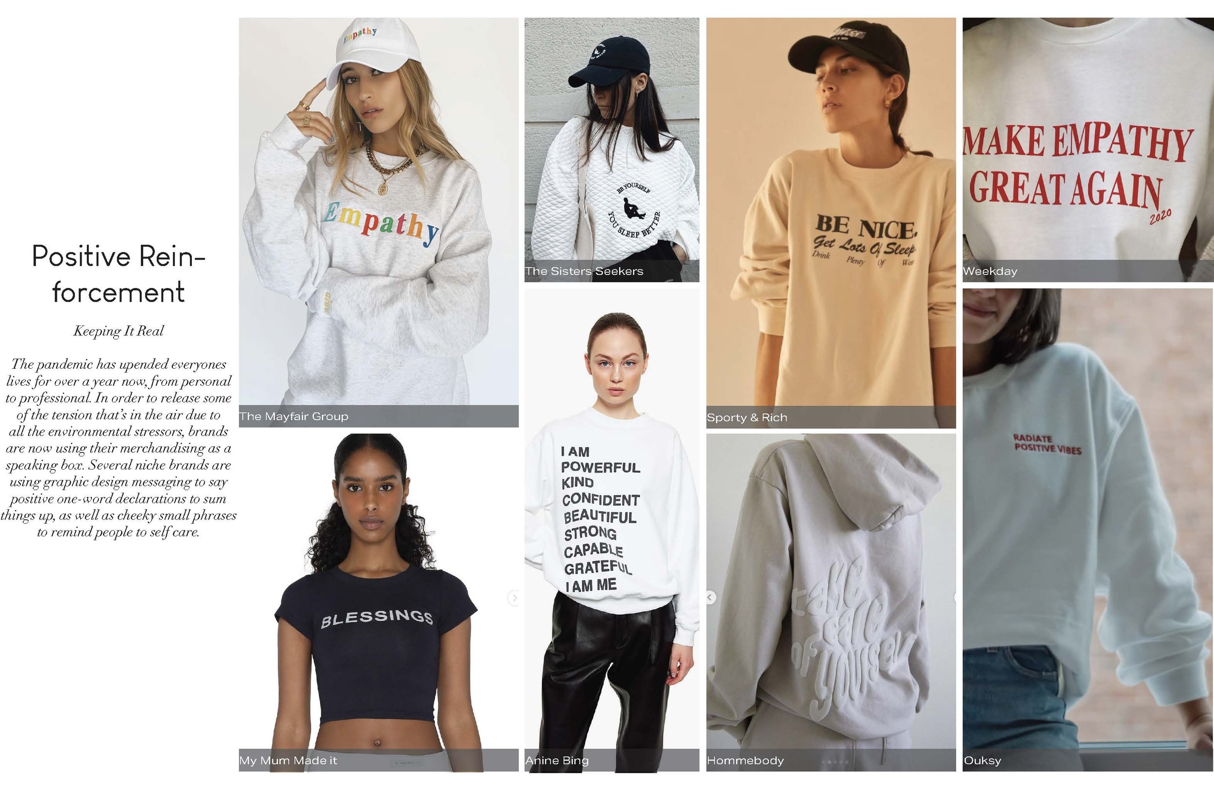 Sweats &amp; Essentials - Graphics | Pitchdeck