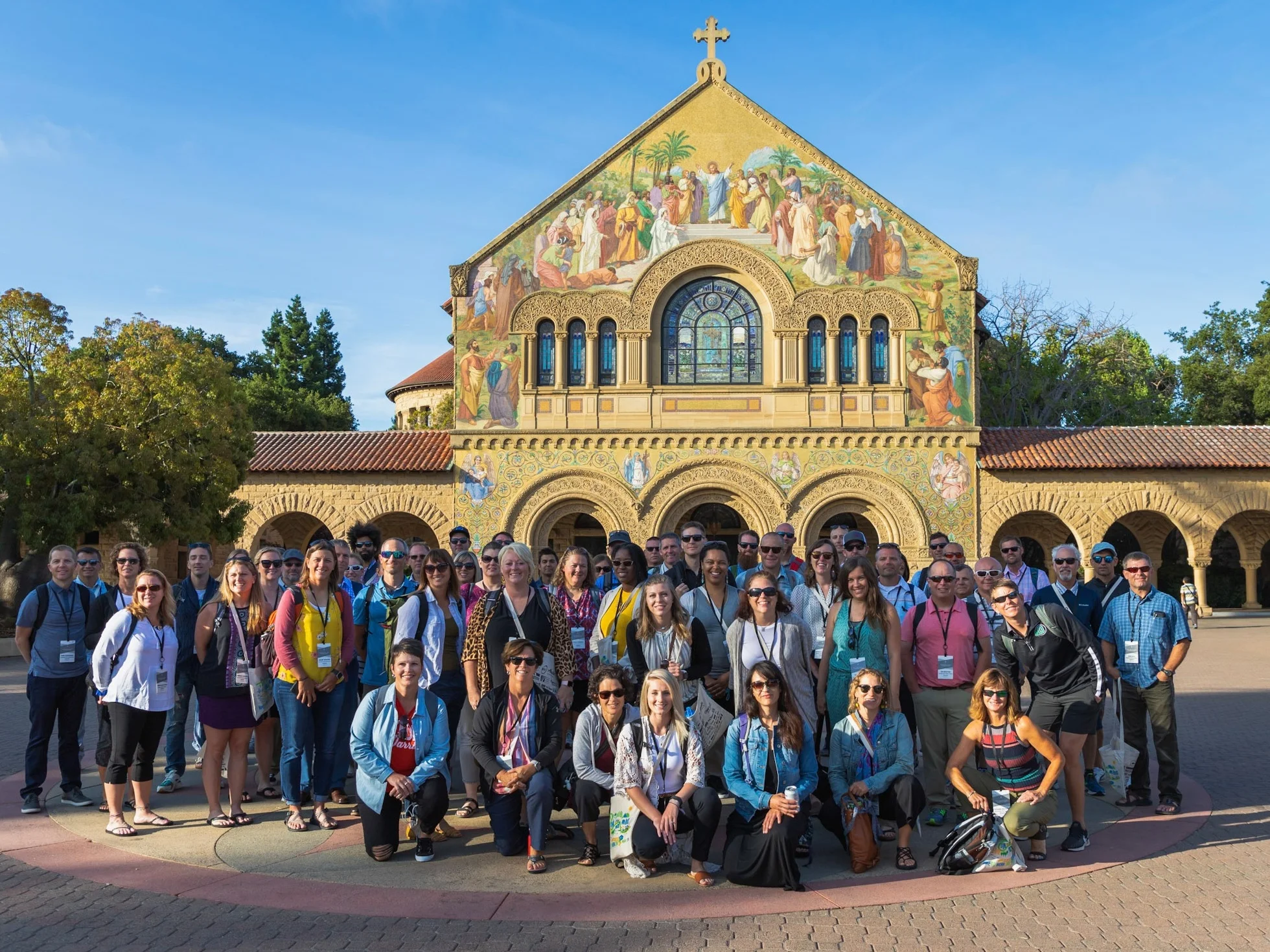 Stanford Students Hosted School Champions for a Special Tour of the Campus to Get Things Rolling!