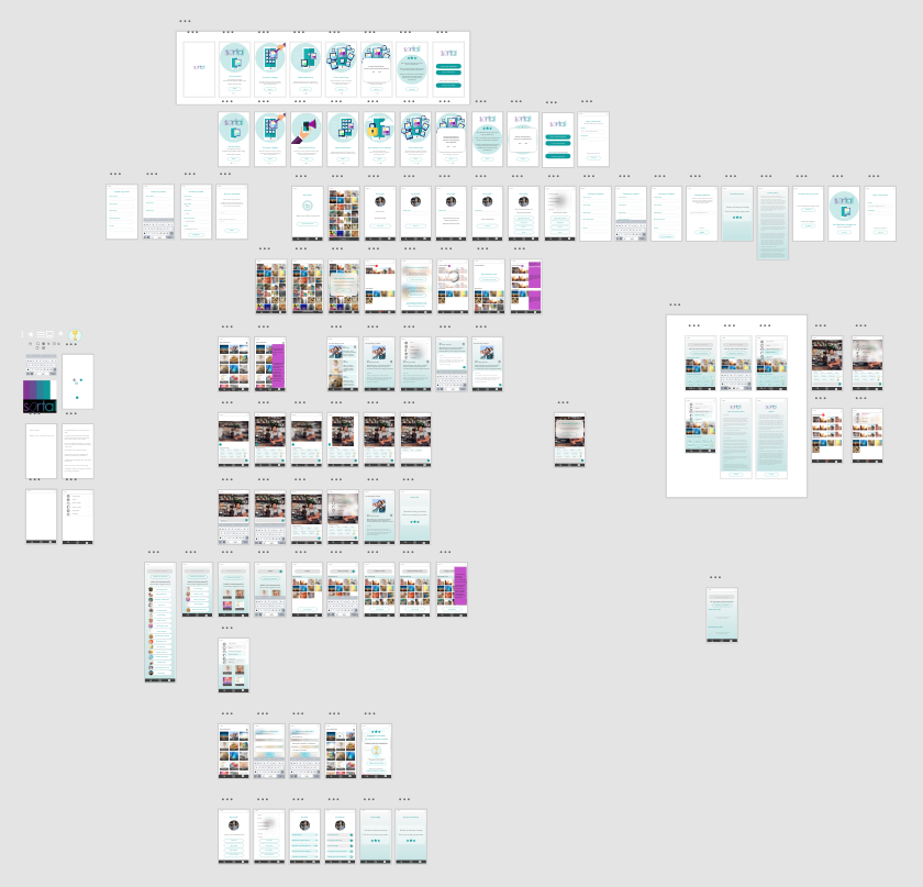 Sortal 1.0 release candidate Adobe XD design