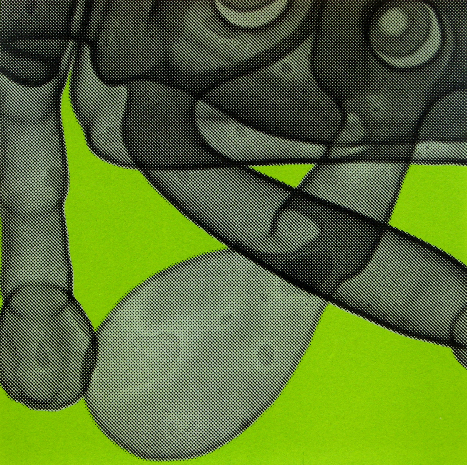 Copy of Erica Seccombe, Flipper (green) 2007. 