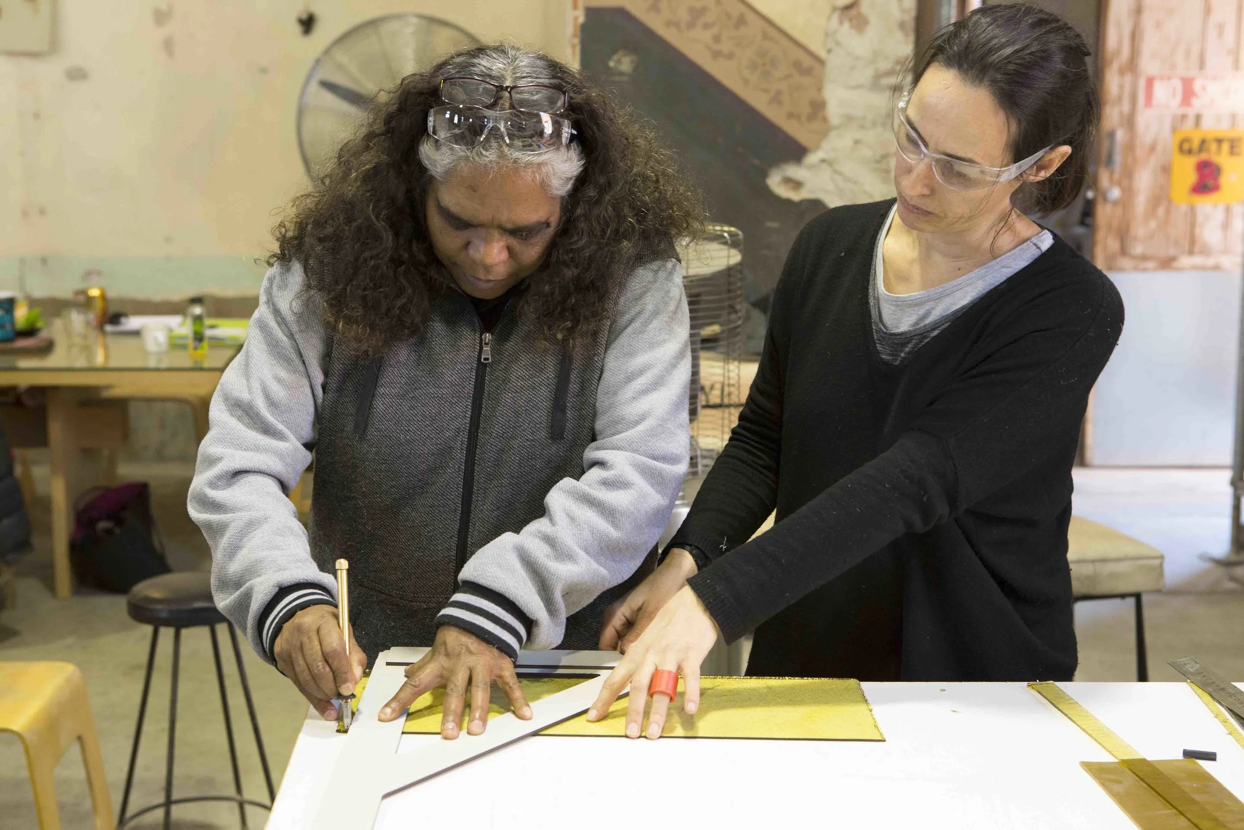 GLASS WORKSHOP AT GATE 8 STUDIO