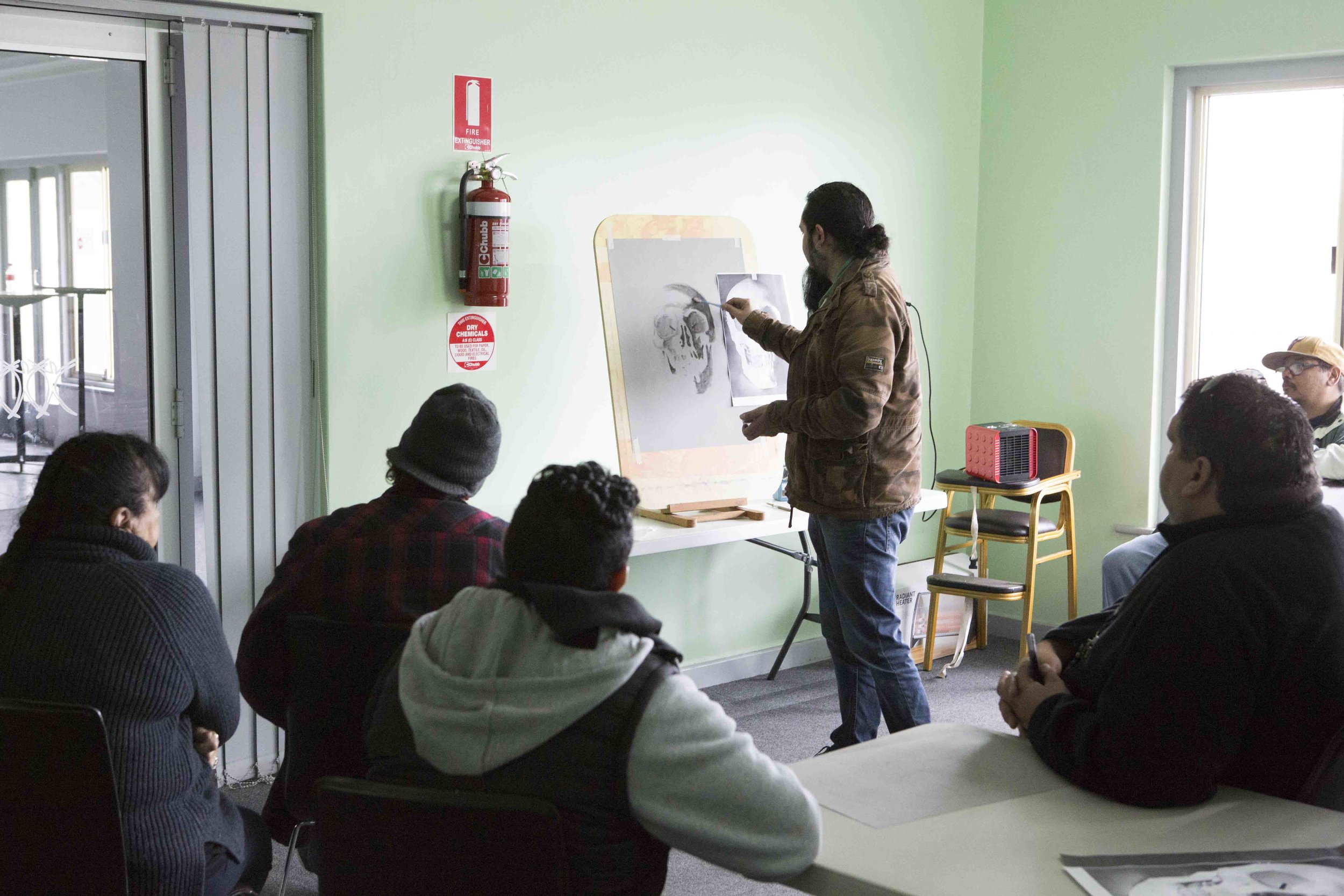 CHARCOAL DRAWING WITH DAMIEN SHEN