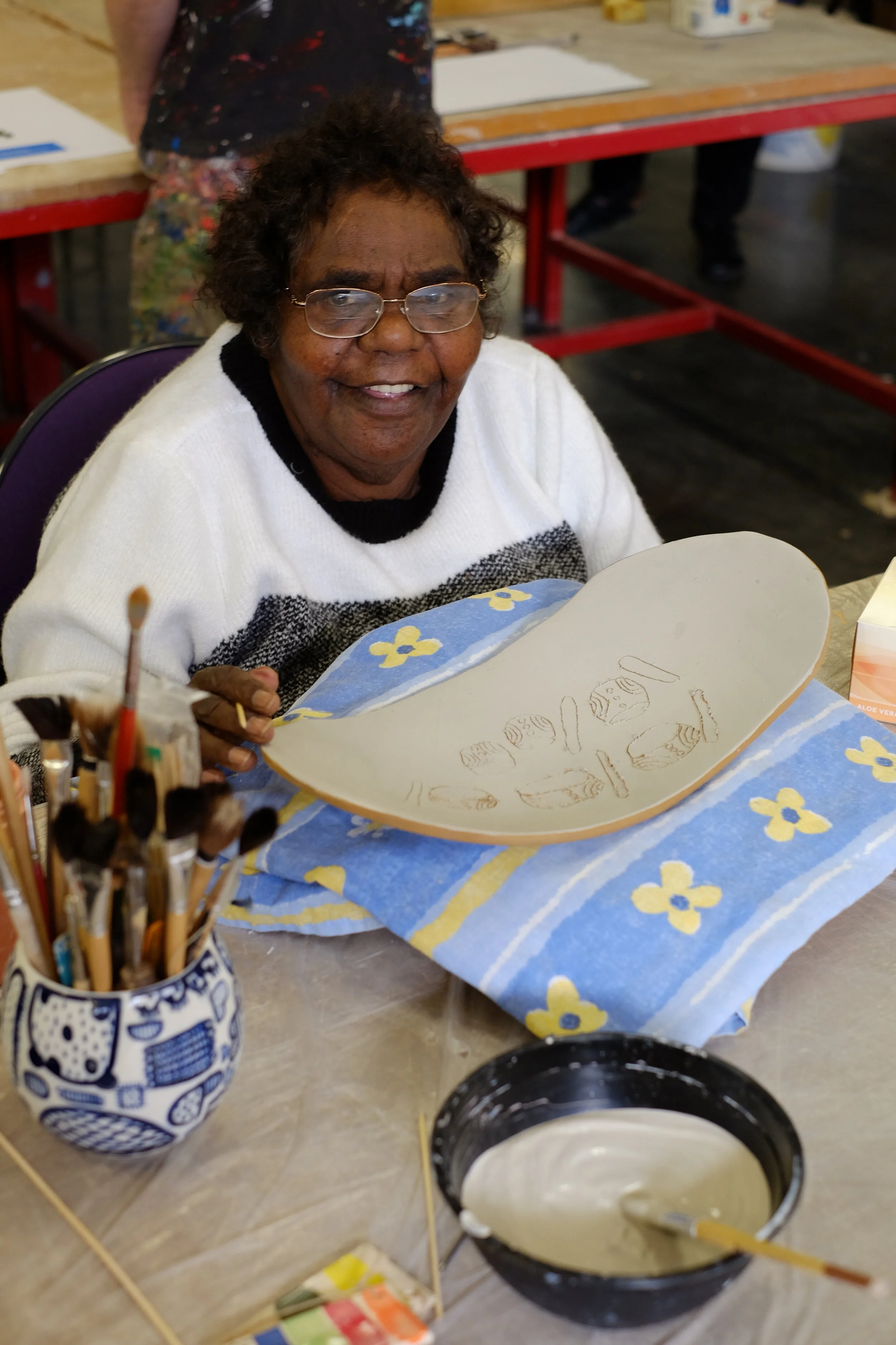 Inawintji Williamson, 2019, image: Ku Arts
