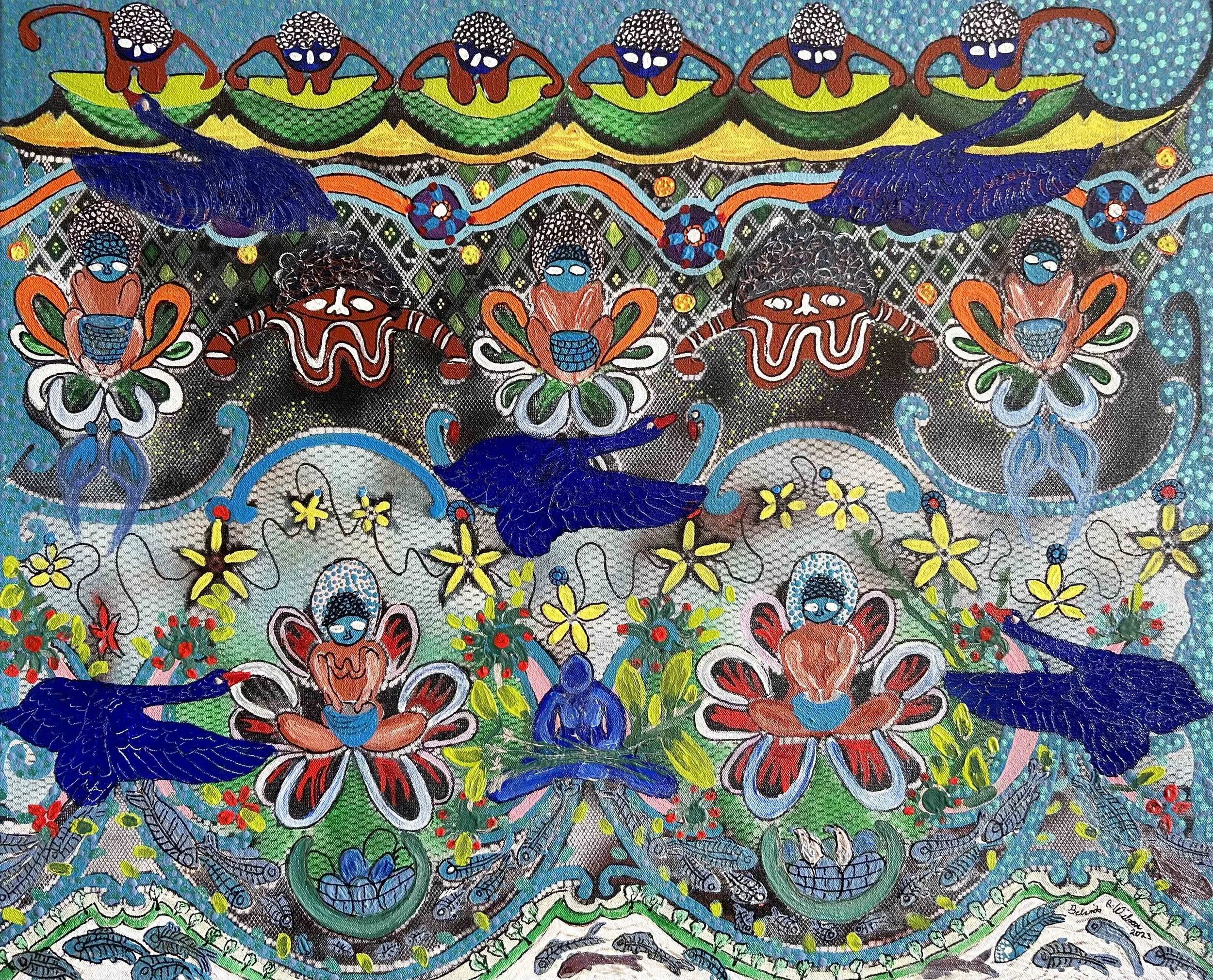 Belinda Wilson - Teaching Lakun (weaving) - 23-42