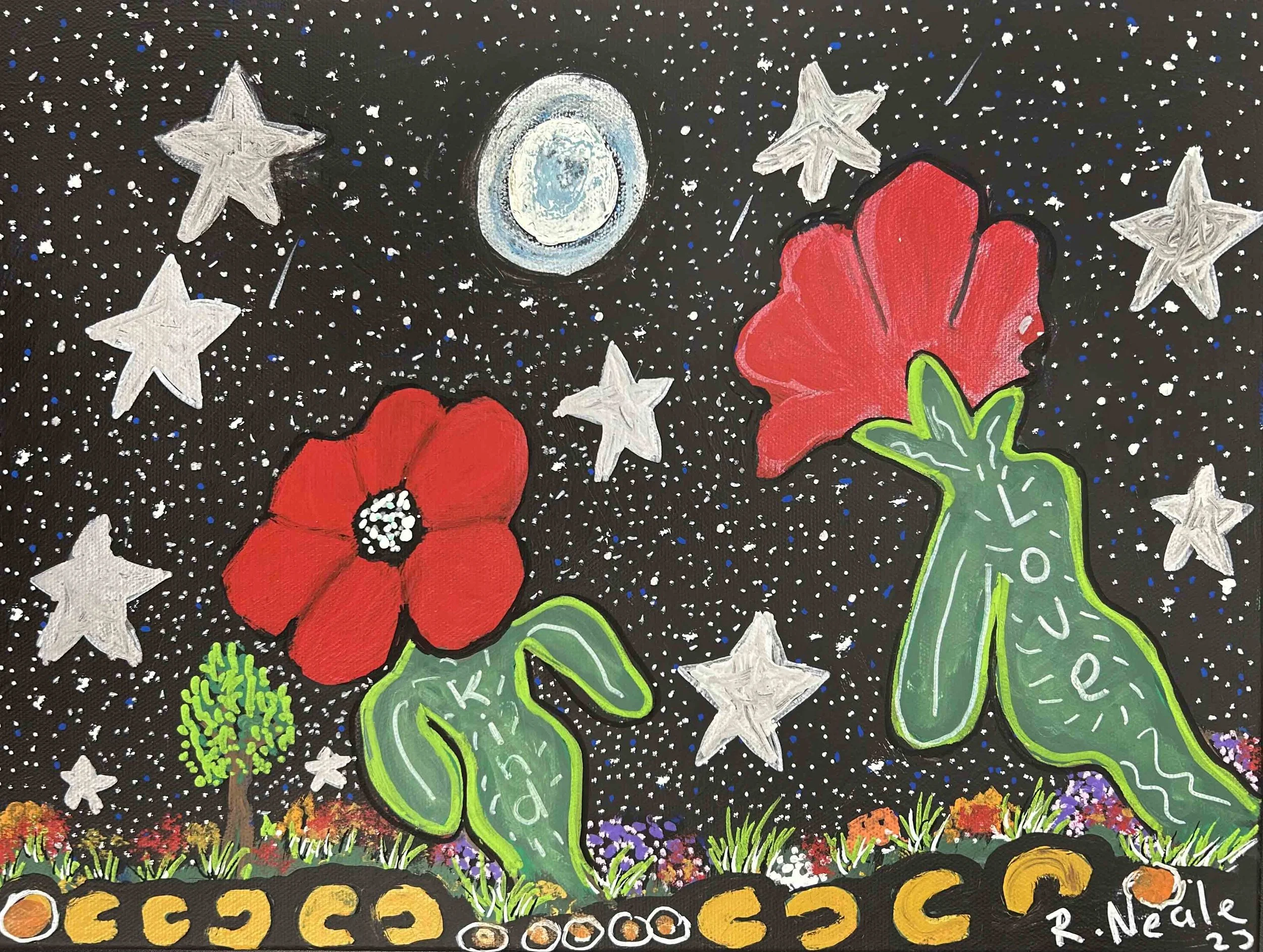 Rhubee Neale - Stary night - #23-56