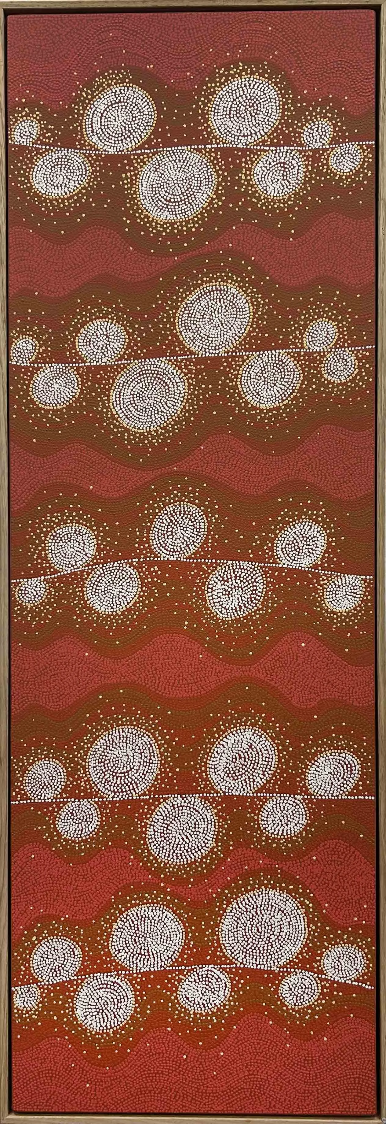 Sasha Hill -Songlines in ochre -#23-49