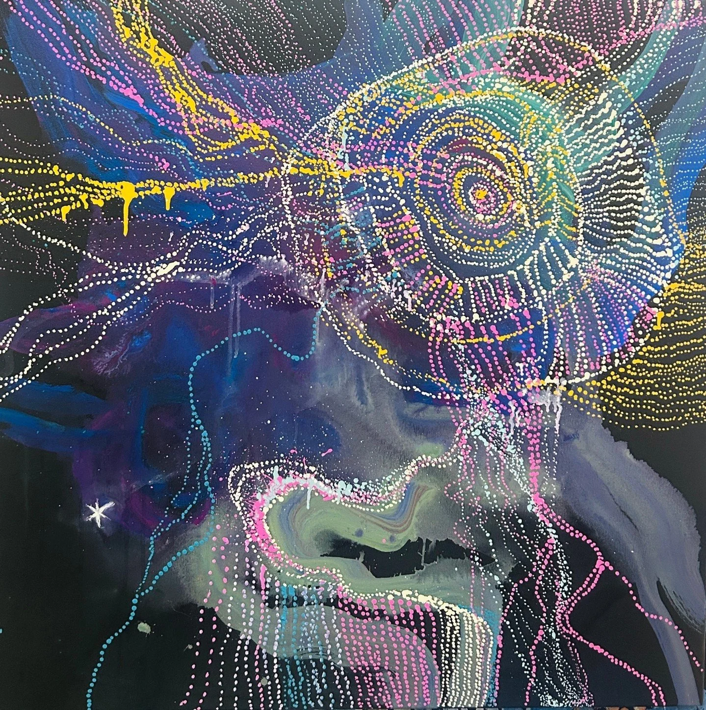 ARTWORK SPOTLIGHT: Kupa Piti &ndash; My Home, Coober Pedy by Lisa Kahn (Yankunytjatjara, Antikirinya, Pitjantjatjara, and Ahmadiyyah Muslim)
📍Adelaide
🎨 Painter

Lisa's creative journey is deeply rooted in the strength of her two cultures. Her moth