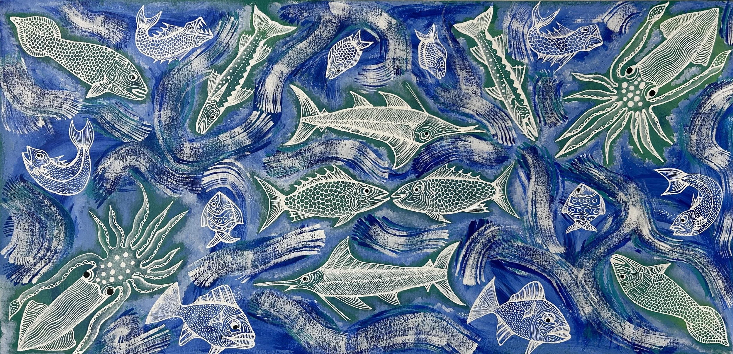 Janine Gray | Marine life in water 25-565