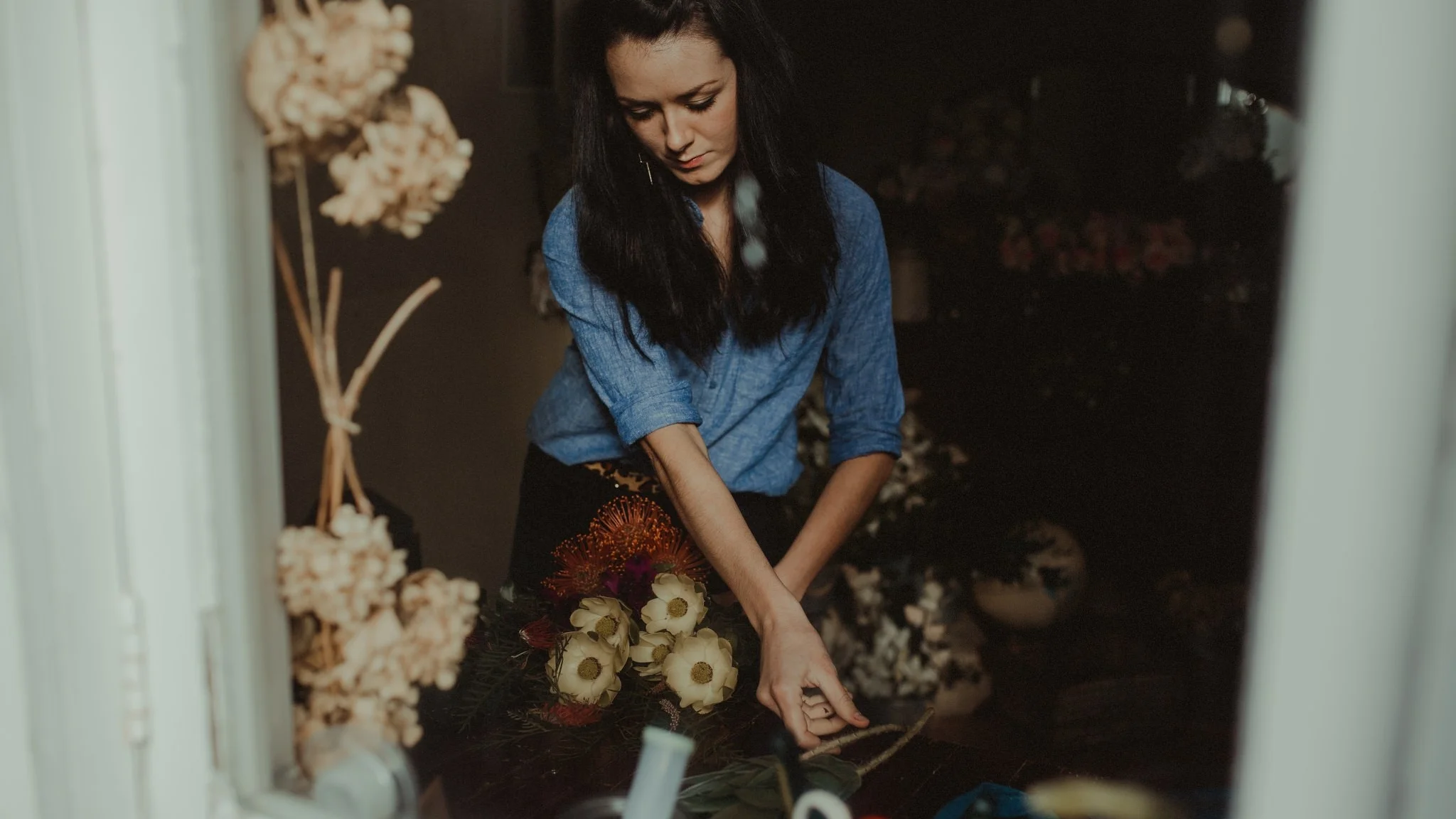 ALEXANDRA KALMA  I have spent the last nine years working as a florist in Melbourne and London. Finally returning home to Nelson, New Zealand to bring my love of flora and my foraged style of floristry to this region  I had a love of floristry from a young age and I just knew this was the creative outlet I needed. I started working after school at a florist in Stoke, Nelson when I was 15. When I relocated to Melbourne, Australia in 2011 I studied floristry at Marjorie Milner College, achieving Merit in  *WRF20104 Certificate II in floristry  *SFL30110 Certificate III in floristry  With 12 years of experience in the industry I have really found my own sense of style and uniqueness, specialising in weddings and Events.  Please feel free to ask any questions and leave some love    X.