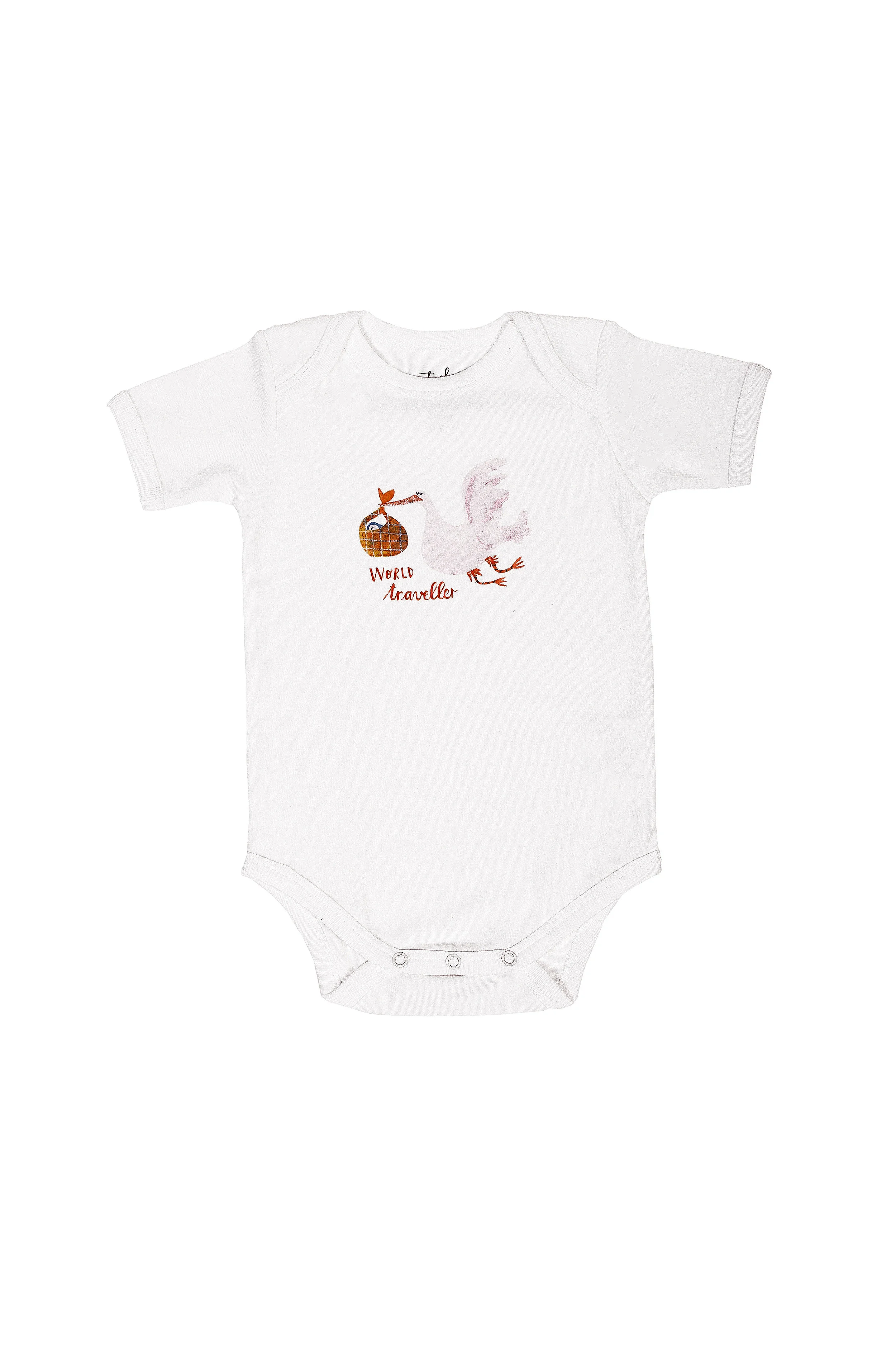 World Traveller Organic Bodysuit