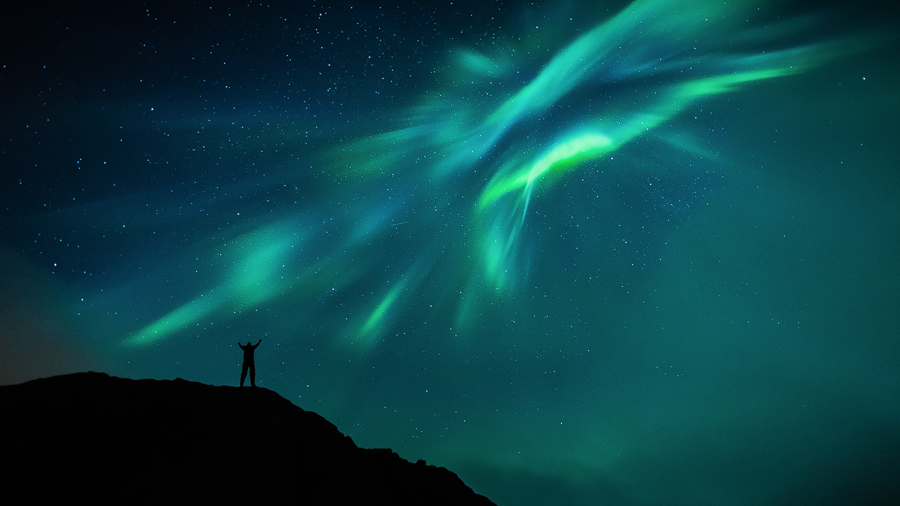 Aurora Borealis over Lofoten