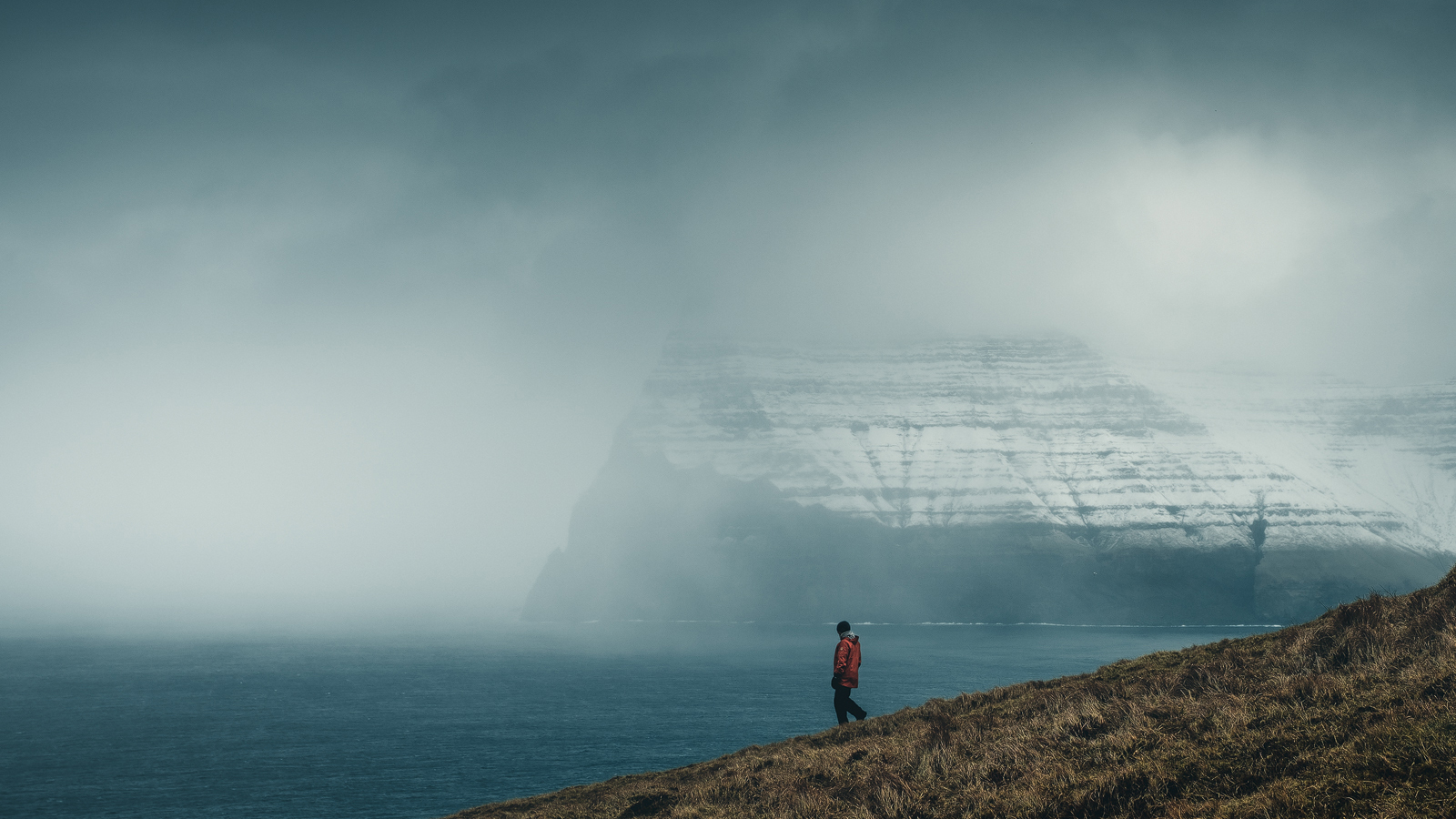 Just a casual stroll in Faroe Islands