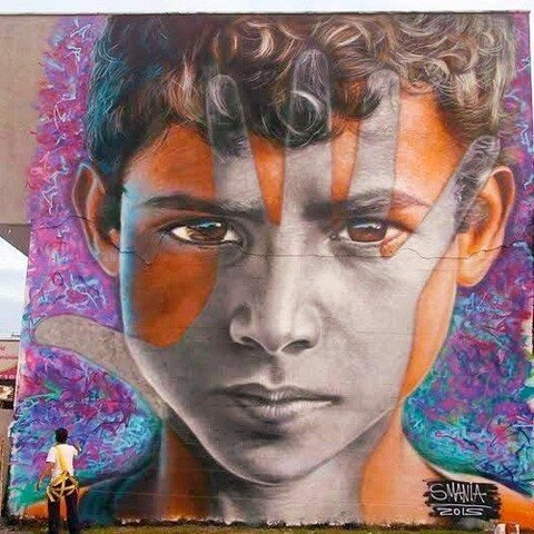 S&atilde;o Paulo 📍Leonardo Smania Donanzan from Americana (State of S&atilde;o Paulo) has completed a lucid depiction of a young Baha'i student. 

He hopes this work will serve as a constant warning against the prohibition of rights and any form of 