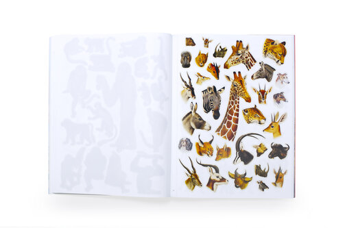 The Cut Out And Collage Book: A Tale of Meeting Animal Warriors