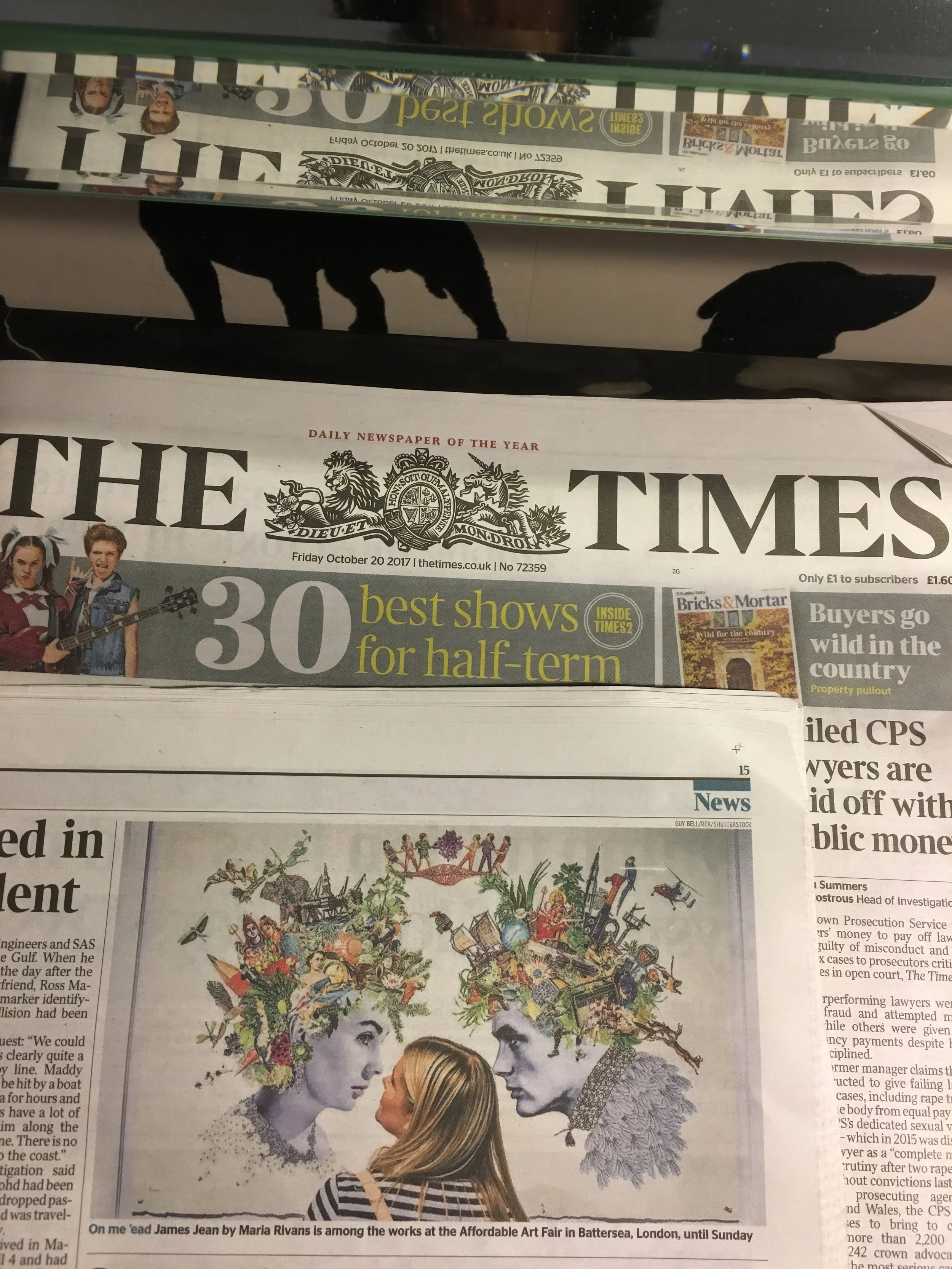 James Jean in The Times