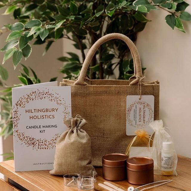 We discovered these wonderful Candle making kits and beautiful natural soy wax candles from @hiltingburyholistics yesterday. 🕯 &bull;
The candles are hand pores locally so another great way to support local business. 🌟 &bull;
Really looking forward