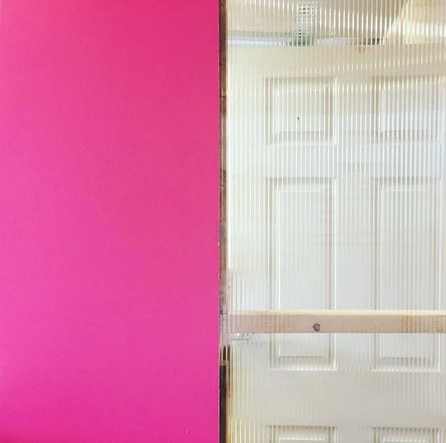 Paradise is PINK #buildingparadise #paradiseworks #salford #artiststudios #comingsoon #bebold
