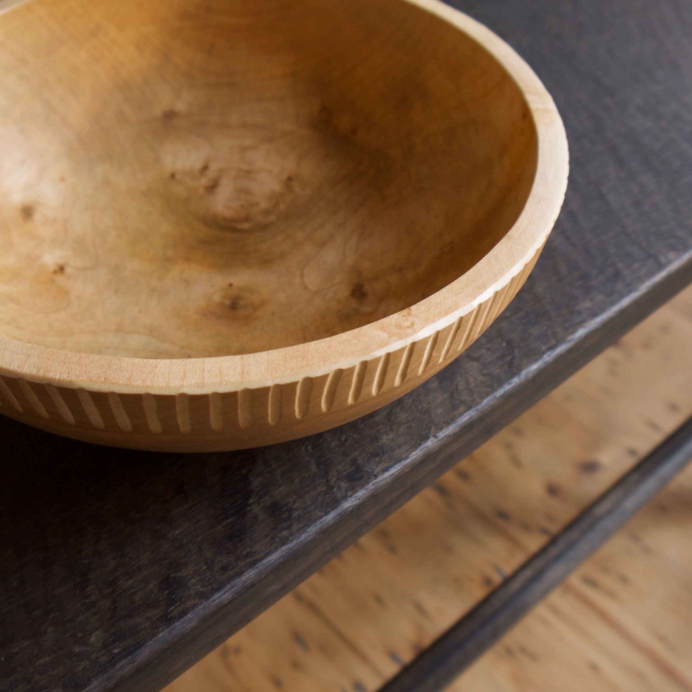 Sycamore bowl with carved rim.jpg
