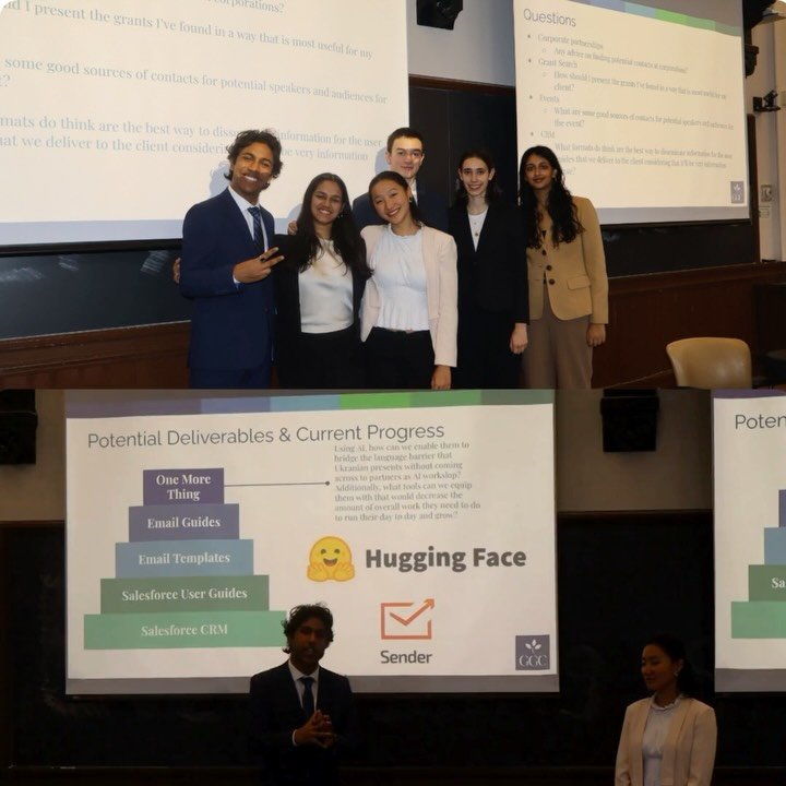 Last weekend, all of Georgetown Global Consulting came together for our semesterly Midterms!

Across two days, all six project teams presented their progress, sharing insights on their clients, deliverables, and strategic plans for the rest of the se
