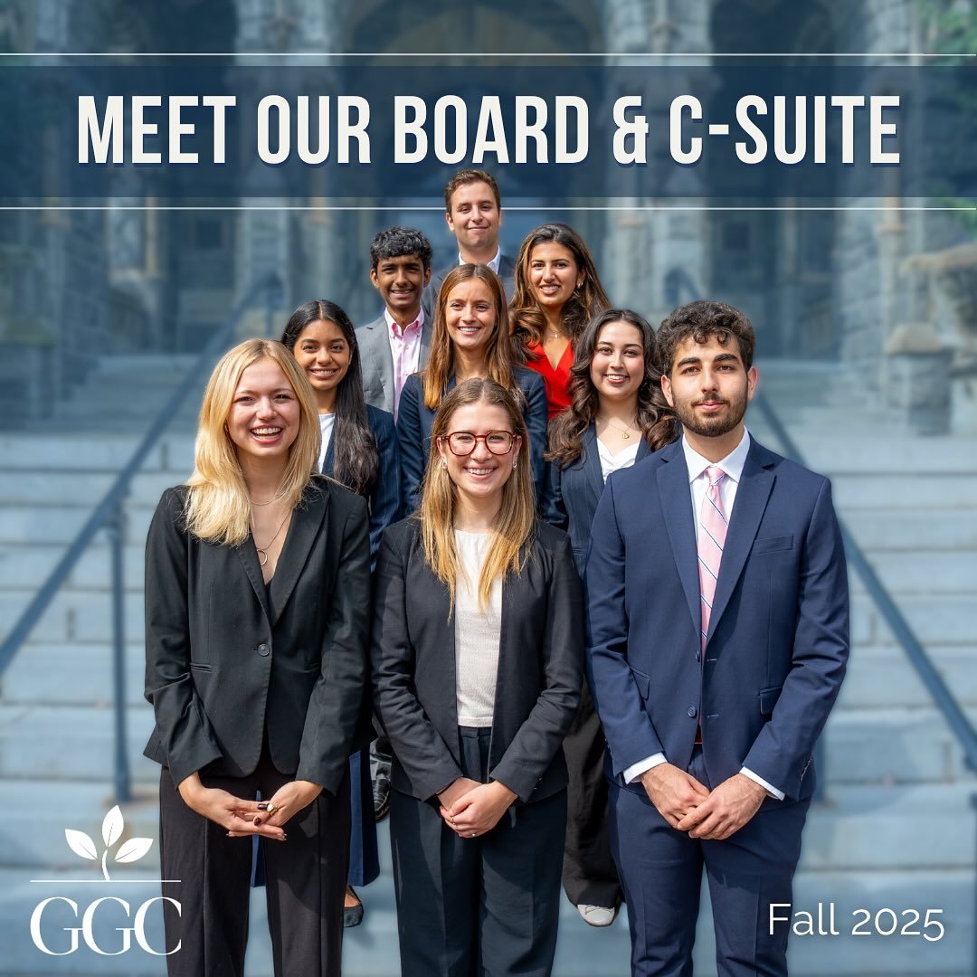Introducing GGC&rsquo;s Fall 2025 Board and C-Suite! Get to know members of our upper leadership🌱🌎