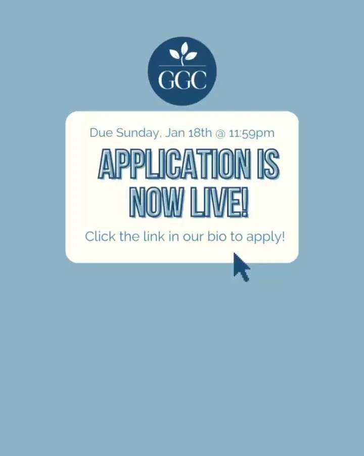 The GGC Spring 2026 Application is officially open! Applications are due January 18th at 11:59  PM EST. This application is open to freshmen/sophomores, and transfer students of all grades.

We&rsquo;ve also linked a form in our bio to join our email