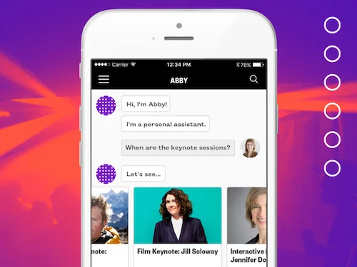 intelligent event app