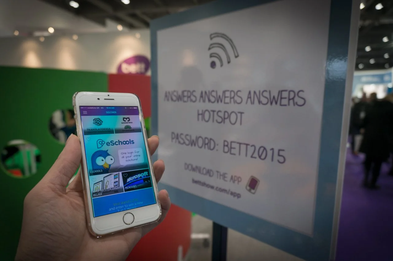 Conference mobile event app