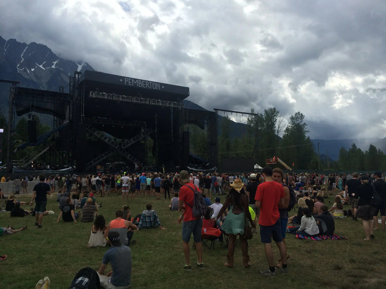Mobile Event app at Pemberton Music Festival