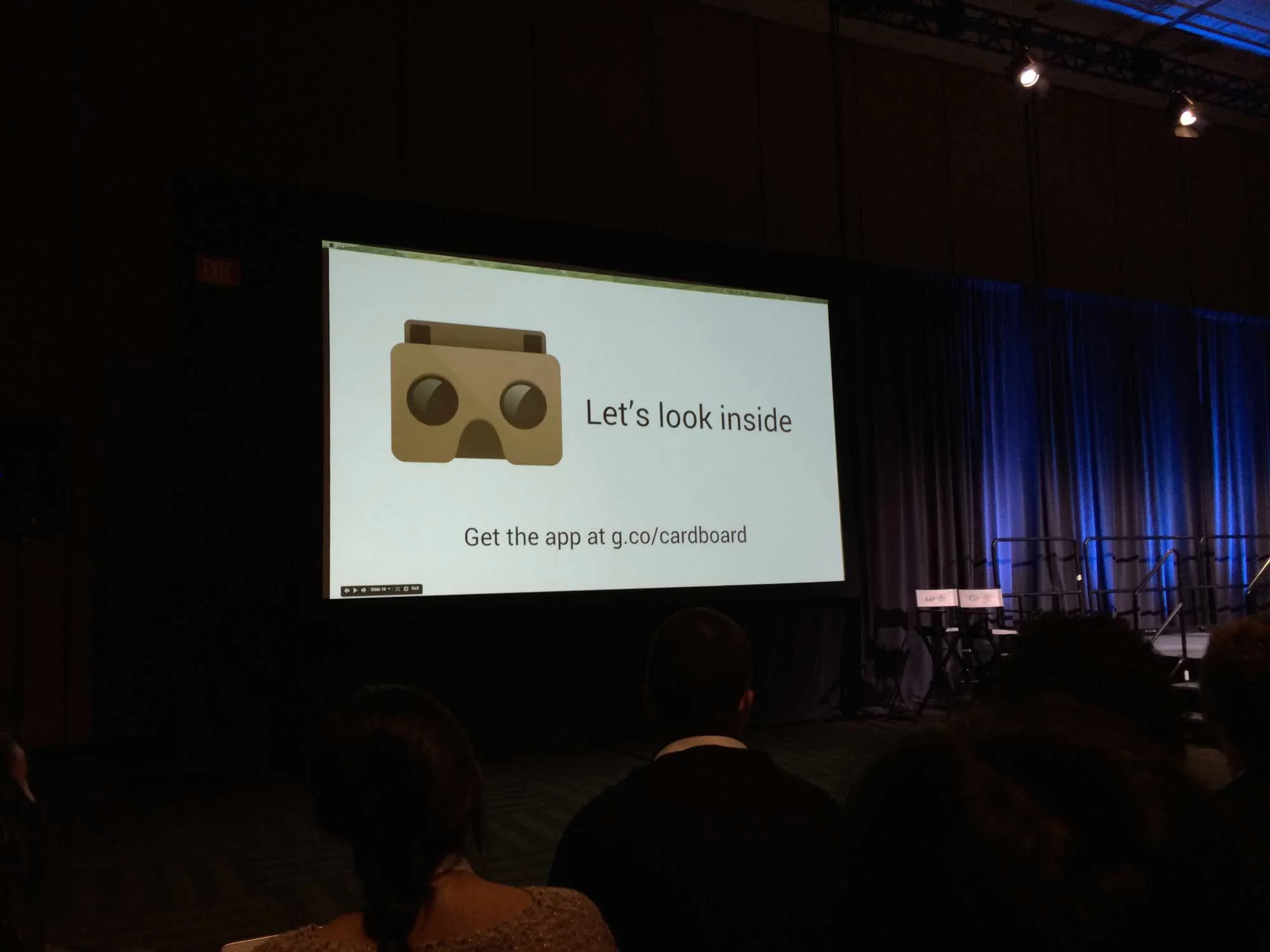 Google I/O event app attendees