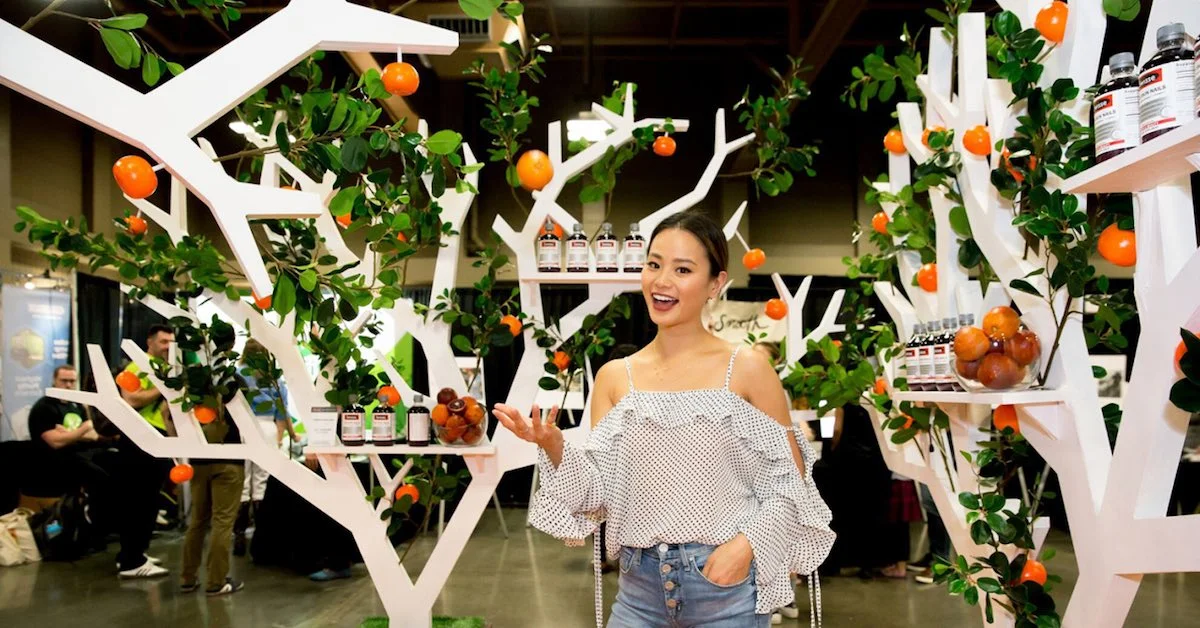 Swisse Wellness brought their #CelebrateLifeEveryDay to the SXSW Wellness Expo. Image from Event Marketer .