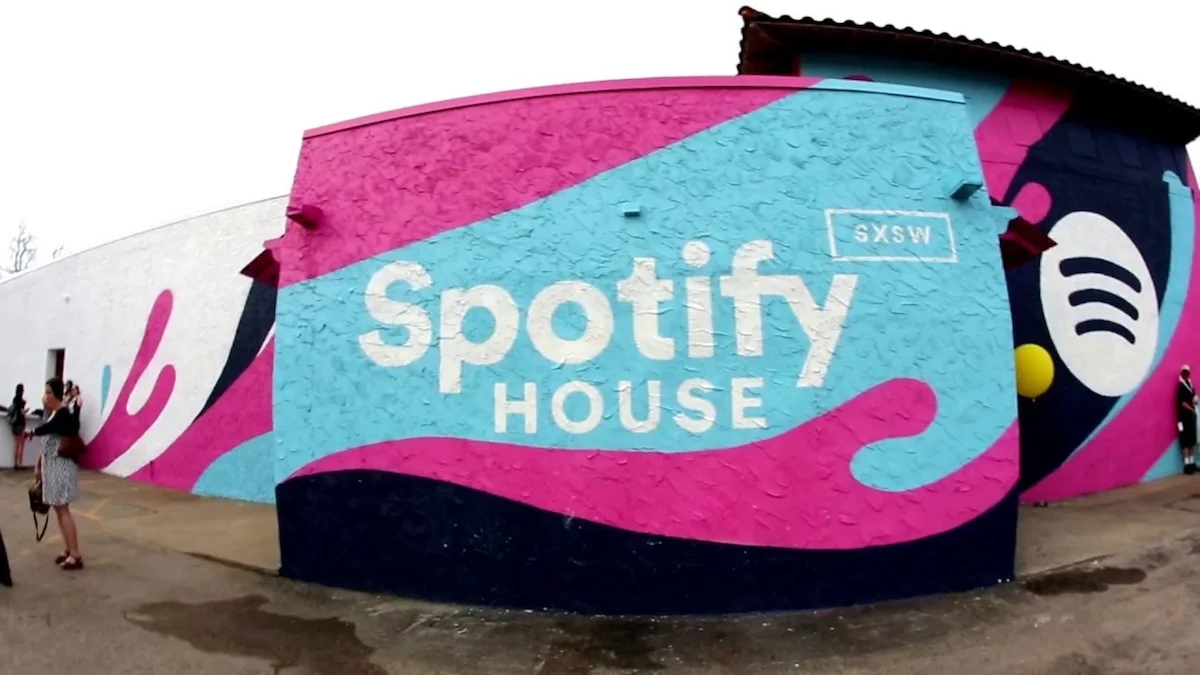 Spotify House delivered an excellent music experience at SXSW. Image from YouTube .