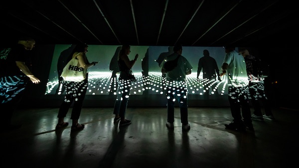 Sony showcased R&D projects featuring the latest lighting technology to create the immersive WOW Studio at SXSW 2019 . Image via SXSW .