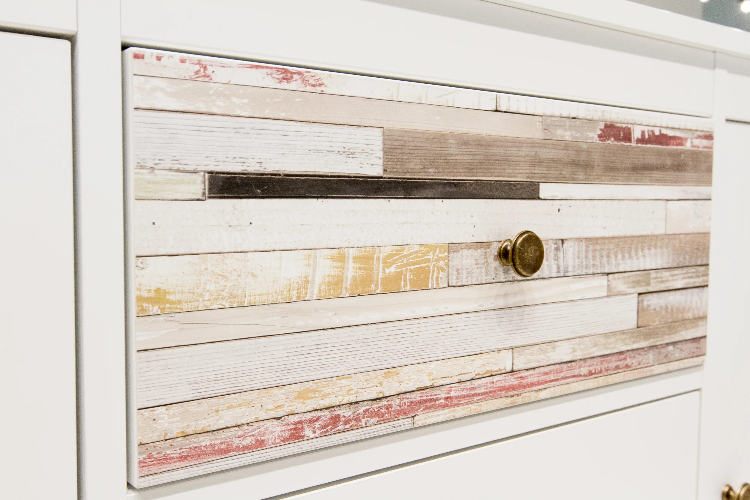Foils and lightweight papers are an economical way to create unique visuals. Photo: Material Intelligence